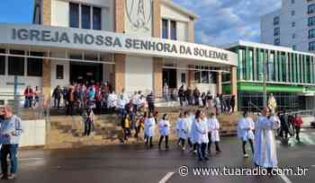 Procissão de Corpus Christi reúne cerca de 800 pessoas em Soledade - Tua Rádio