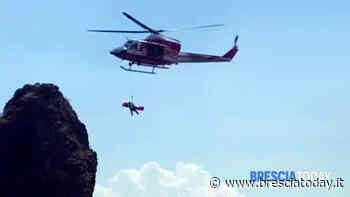 Si fa male ad alta quota: spettacolare salvataggio in elicottero - BresciaToday