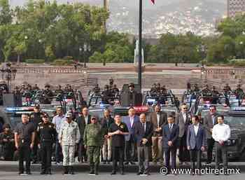 Entrega Gobernador Equipo Táctico a Fuerza Civil - Notired Nuevo Leon