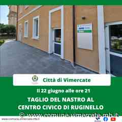 Taglio del nastro al Centro Civico di Ruginello - Città di Vimercate