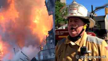 No injuries in major downtown Hamilton blaze: fire chief - Global News
