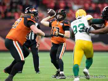 Bulls and Bears: Bully for Rourke in setting Canadian record against Elks - Wetaskiwin Times Advertiser