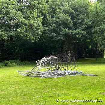 SENDEN: Vandalen zerstören Kunst im Bürgerpark - Radio Kiepenkerl