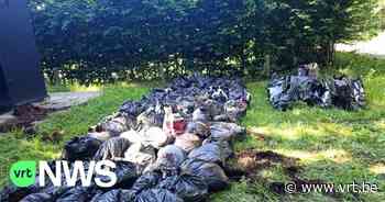 Honderdtal vuilniszakken met drugsafval gevonden in Brasschaat - VRT NWS