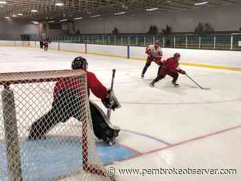 Pembroke Lumber Kings hold spring evaluation camp in Arnprior - Pembroke Observer