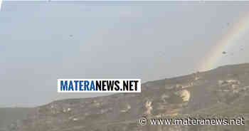 Matera incorniciata da un bellissimo arcobaleno! L'avete visto anche voi? - Matera News