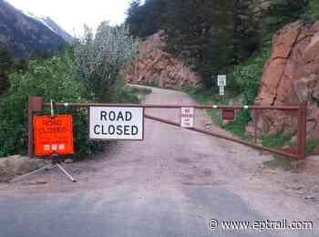 Crews working on Old Fall River Road - Estes Park Trail-Gazette