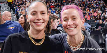 Megan Rapinoe celebrates fiancée Sue Bird following retirement announcement: ‘You deserve the world’