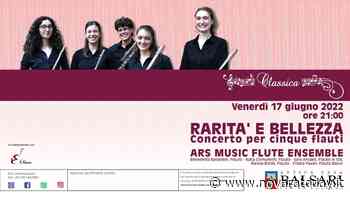 "Rarità e bellezza": concerto per 5 flauti a Borgo Ticino - NovaraToday