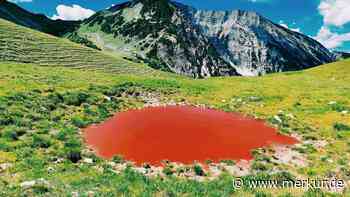 Blutsee im vorderen Karwendel: „Sowas hab' ich in den Alpen noch nie gesehen“ - Merkur.de