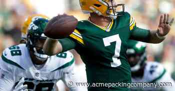 Report: Packers to waive QB Kurt Benkert - Acme Packing Company