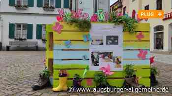 Aichach: Auf der Kunstmeile in der Innenstadt werden sogar alte Schuhe zu Kunst | Aichacher Nachrichten - Augsburger Allgemeine
