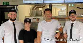 Mark Wright visits Papa's Fish and Chips at their new location - Hull Live