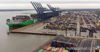 World's largest cargo ship arrives in UK - Hull Live