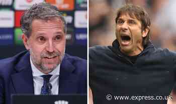Tottenham in 'pole position' to solve first of two final Antonio Conte transfer wishes - Express