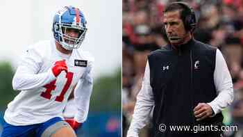 Cincinnati HC Luke Fickell: Darrian Beavers is 'a really intelligent football player' - Giants.com