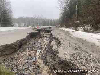 Rising water levels causing several washouts in the area - KenoraOnline.com