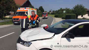 Unfall bei Pfaffing: Motorradfahrer mit Rettungshubschrauber abtransportiert