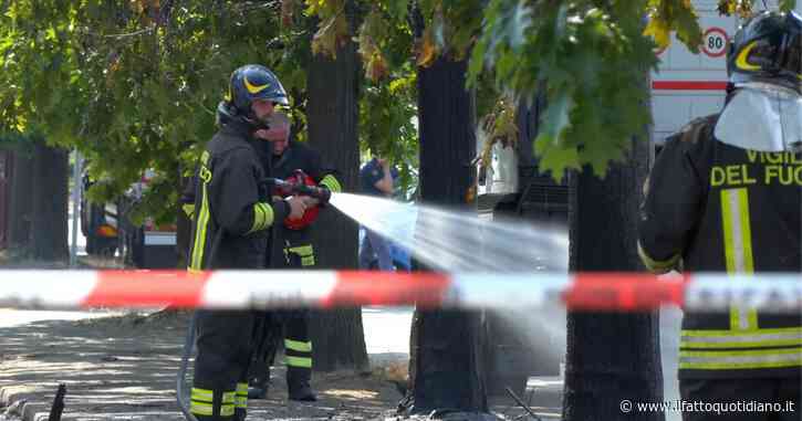 Rozzano, esplode un camper: morta una donna che si trovava all’interno, feriti gravemente il marito e un passante