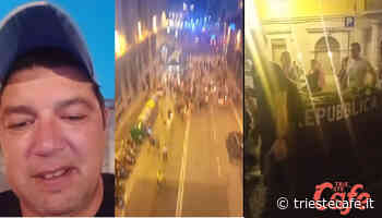 'Veglia funebre della Repubblica', sorpresa in centro a Trieste: c'è anche Stefano Puzzer! (VIDEO) - triestecafe.it