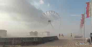 VIDÉOS. À Ouistreham, une tempête de sable soudaine surprend les baigneurs - actu.fr