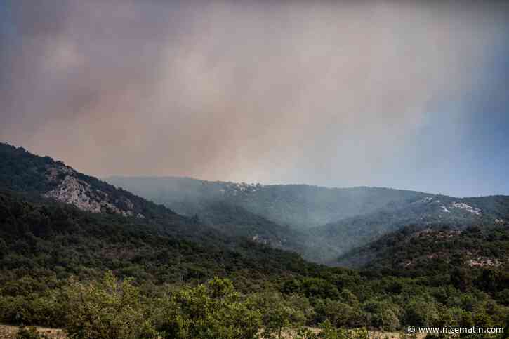 L'incendie à Canjuers a ravagé plus de 700 hectares ce dimanche soir, 6 Canadair en renfort