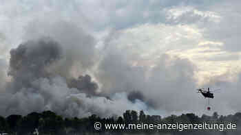 Waldbrand-Alarm in Brandenburg: Flammen breiten sich weiter aus - zweites Feuer „außer Kontrolle“