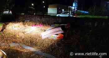 Rifiuti abbandonati da 10 giorni nel parcheggio di Campomoro - Rieti Life