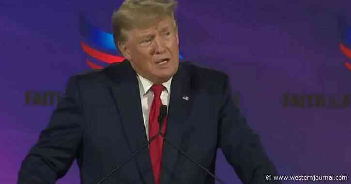 Trump's Best Speech Ever? 90-Second Clip from Friday May Be the Best Trump Footage We've Ever Seen - We Worship God, Not Gov't