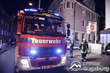 Kellerbrand im Augsburger Fuchswinkel - Haus muss für Einsatz evakuiert werden | Presse Augsburg - Presse Augsburg