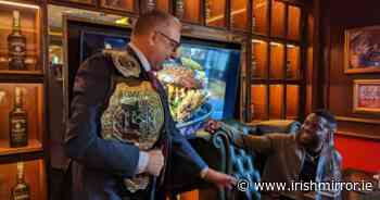 Kevin Hart visits Conor McGregor's Dublin Pub The Black Forge Inn before 3Arena gig - Irish Mirror