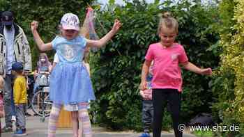 Kindergarten Bahnhofstraße: Ein Sommerfest in Barmstedt mit ganz vielen Luftsprüngen - shz.de