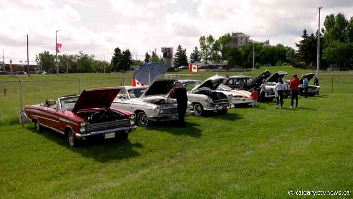 Calgary dads celebrate Father's Day at annual Wings and Wheels event