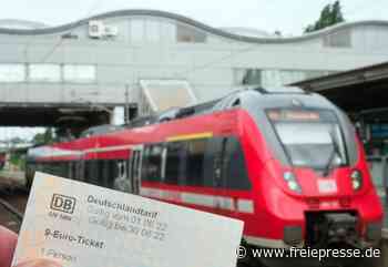 Große Mehrheit für Verlängerung des 9-Euro-Tickets - freiepresse.de