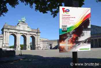 Greenpeace Brussel verspreidt valse reclameboodschappen van TotalEnergies - BRUZZ