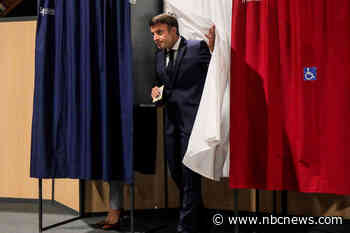 Macron alliance projected to lose parliamentary majority