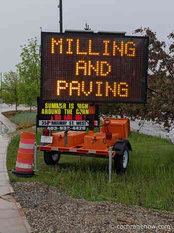 More roadway work and disruptions - CochraneNow.com