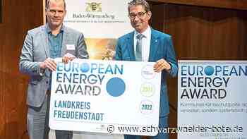 Auszeichnung für Einsatz - Landkreis Freudenstadt erhält Klimaschutz-Preis - Schwarzwälder Bote