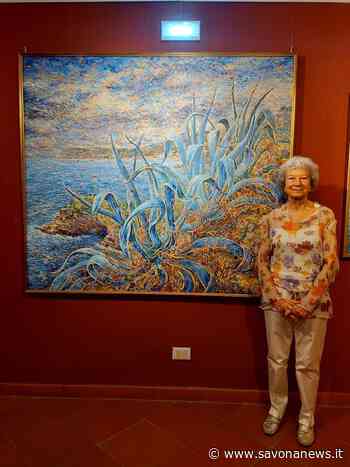 Albenga, le opere di Binny Dobelli impreziosiscono le sale di Palazzo Oddo con la mostra personale dell'artista - SavonaNews.it