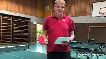 Ehrung beim TSV Bargteheide: Tischtennis-Urgestein Heinz Dahlke ist Stormarns 1. Vereinsheld - shz.de