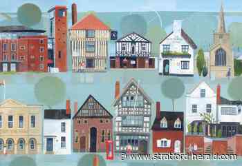 Town’s iconic buildings captured in a painting - Stratford-Upon-Avon Herald