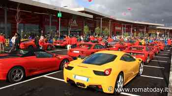 Le Ferrari invadono il parco commerciale: ospiti Gabriel Garko, Massimiliano Rosolino e Jimmy Ghione - RomaToday