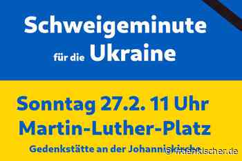 Ansbach: Gedenkveranstaltung mit Schweigeminute – fränkischer.de - fränkischer.de