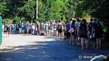 Dresden: Lange Schlangen vor den Freibädern - Dresdner Neueste Nachrichten
