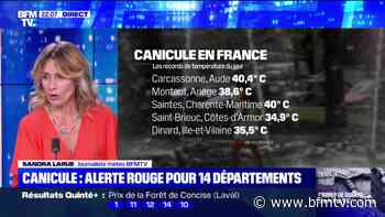 Carcassonne, Saintes, Dinard... Des records de température battus ce vendredi - BFMTV