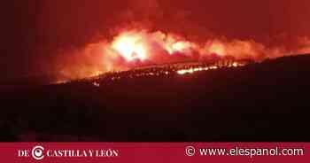 Brutal incendio en la Sierra de la Culebra (Zamora) - EL ESPAÑOL