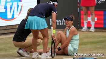 Jabeur wins Berlin Open, comforts injured Bencic - Belleville News-Democrat