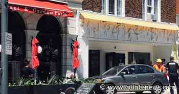 Car veers onto sidewalk in Belleville's Downtown District - Quinte News