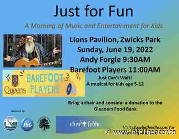 A morning of music and entertainment in support of the Gleaners Food Bank - Belleville Intelligencer