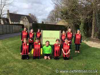 Oxfordshire nursing home sponsors girls junior football team
